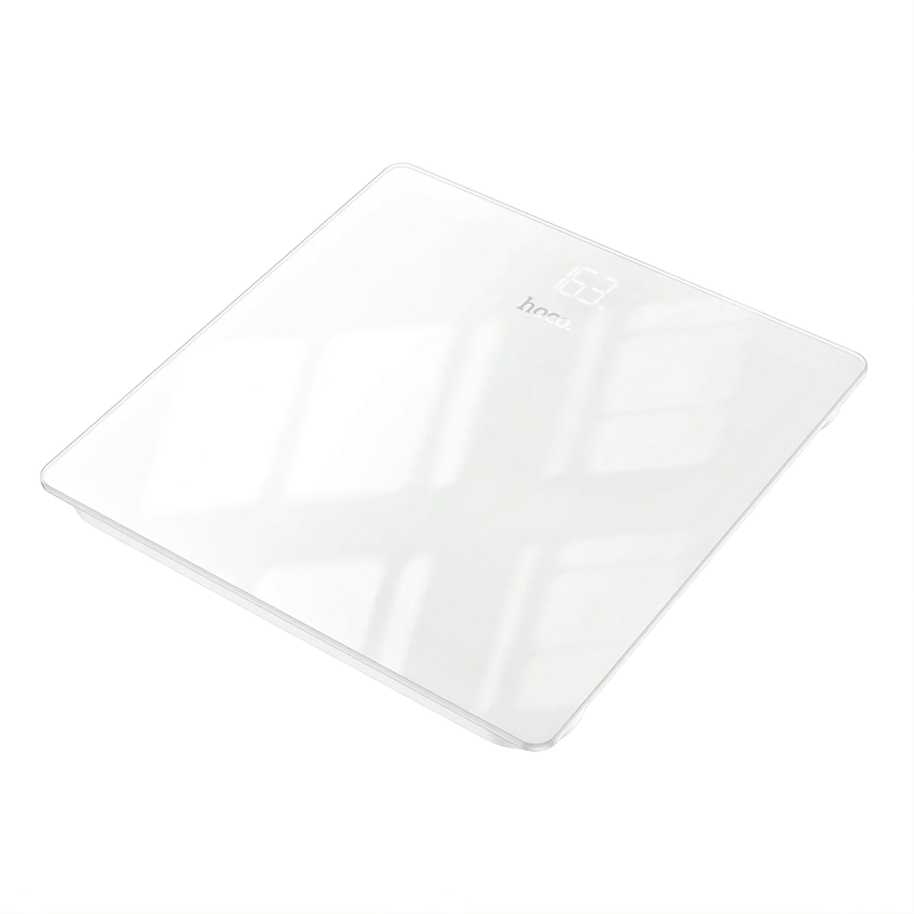 Ваги підлогові Hoco HI20 електронні до 180 кг LED-дисплей 2xAAA Білий (30775358)