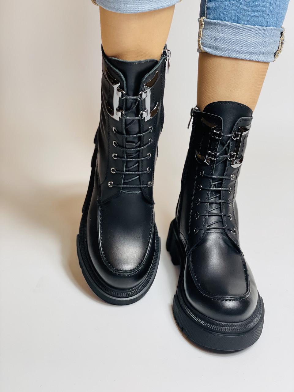 Ботинки женские зимние Evromoda р. 37 24,0 см Черный (2727) - фото 9 Ботинки женские зимние Evromoda р. 37 24,0 см Черный (2727) - фото 9