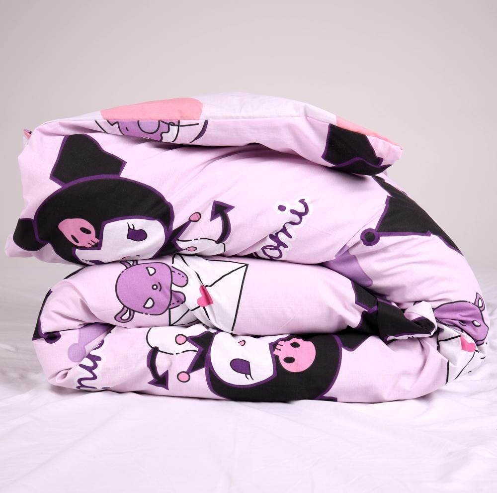 Комплект постільної білизни PaniPava Love Kuromi бязь 155х215 см (10100856) - фото 2