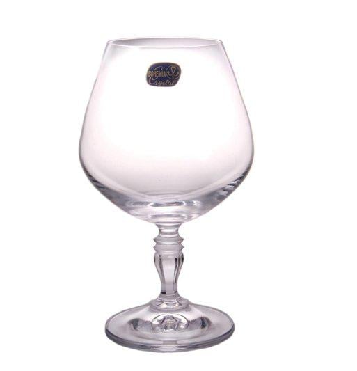 Набор бокалов для коньяка Bohemia Victoria Q 380 мл 6 шт. (40727-Q7789-380)