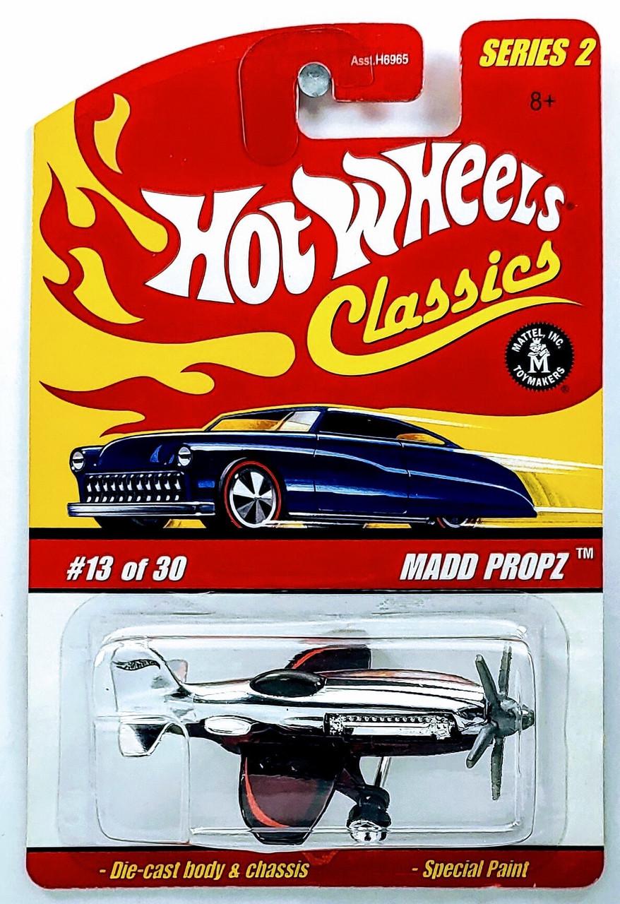 Самолет Hot Wheels Madd Propz 2006 Classics Series 2 13/30 Red (J2769-r)