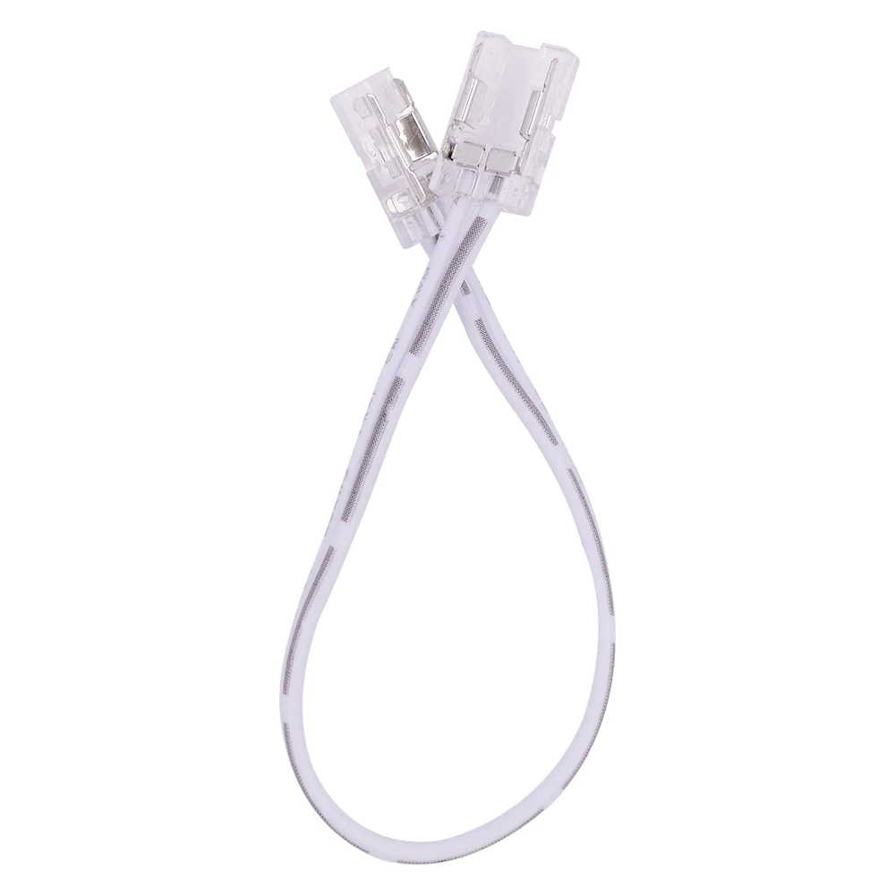 Коннектор для светодиодной ленты COB 8 мм 2pin-2pin (28169)