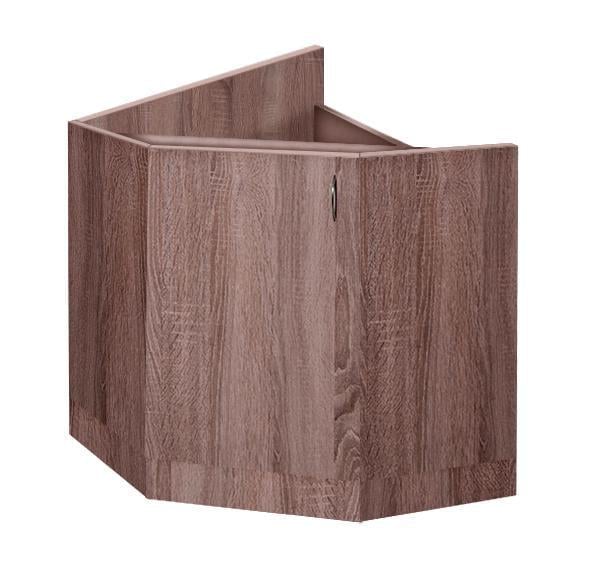 Тумба кутова кухонна під врізну мийку МАКСІ-МЕблі №1 без стільниці Дуб трюфель (10877)