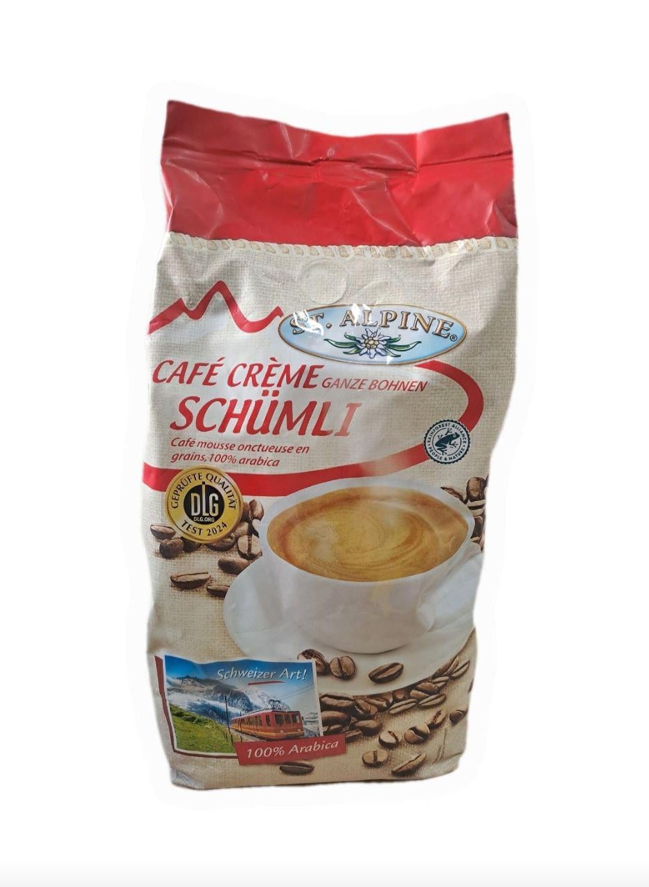 Кава в зернах St.Alpine Cafe Creme Schumli 1 кг (13350895)