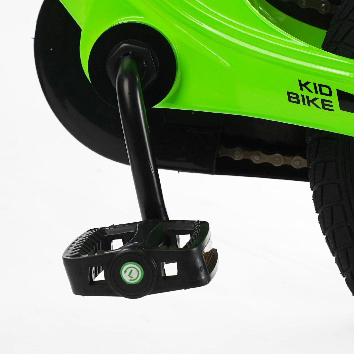 Велосипед двухколесный Corso Connect 14" детский магниевый Зеленый - фото 6