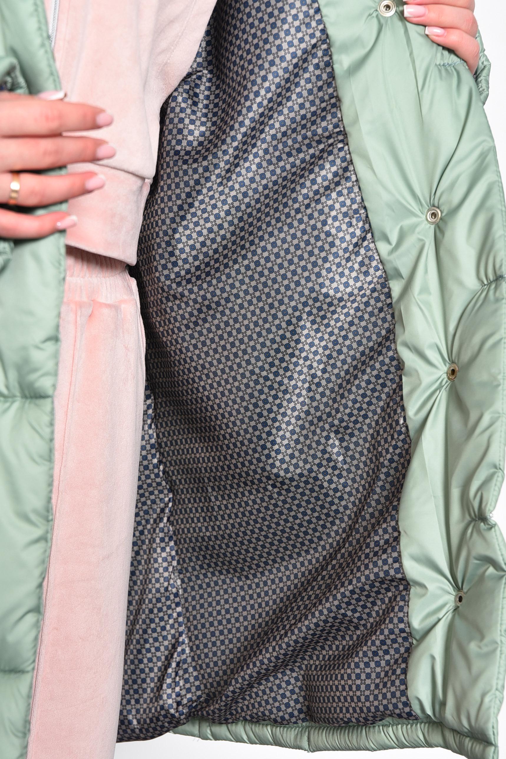 Куртка жіноча демісезонна L М'ятний (172233) - фото 4 Куртка жіноча демісезонна L М'ятний (172233) - фото 4