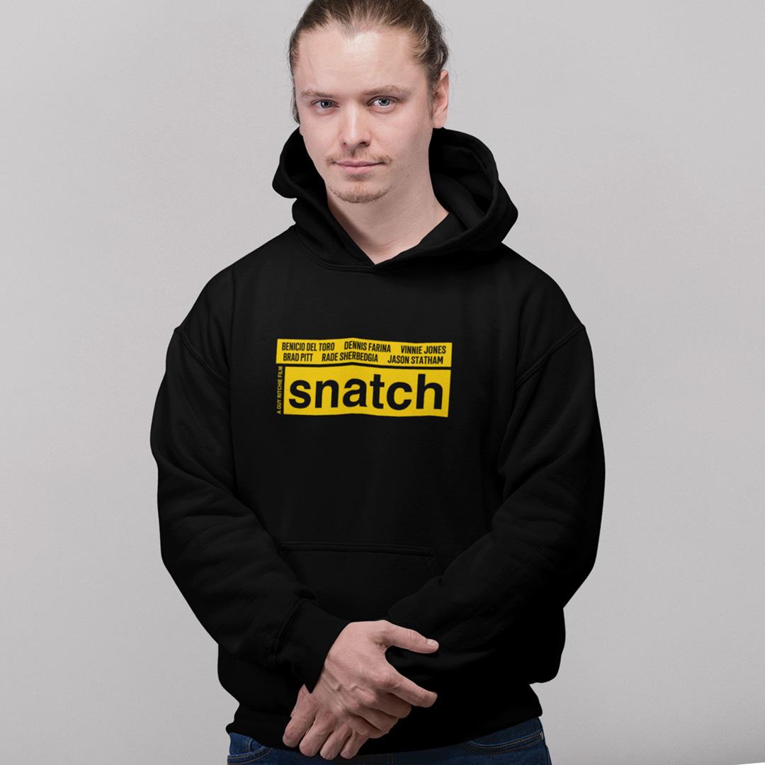 Худи флисовый унисекс Snatch Poster 2XL Черный (0000012881)
