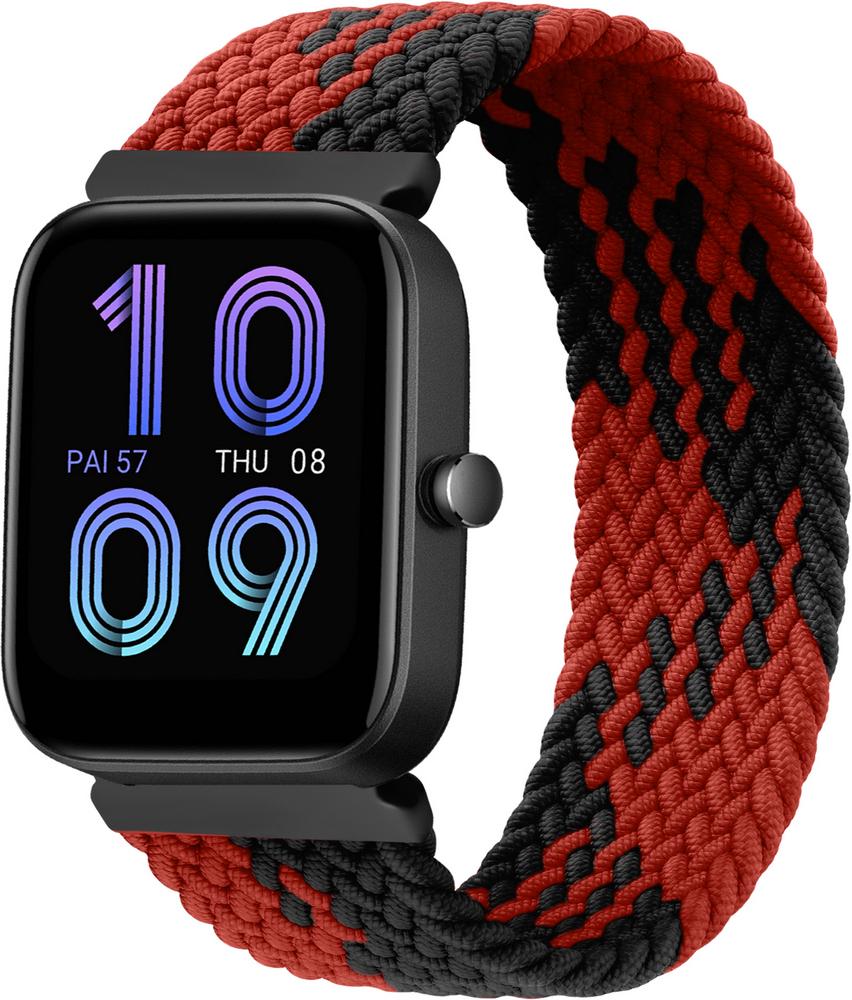 Ремешок Solo Loop Multi для Amazfit Bip 3 135 мм Black/Red (28069-44)