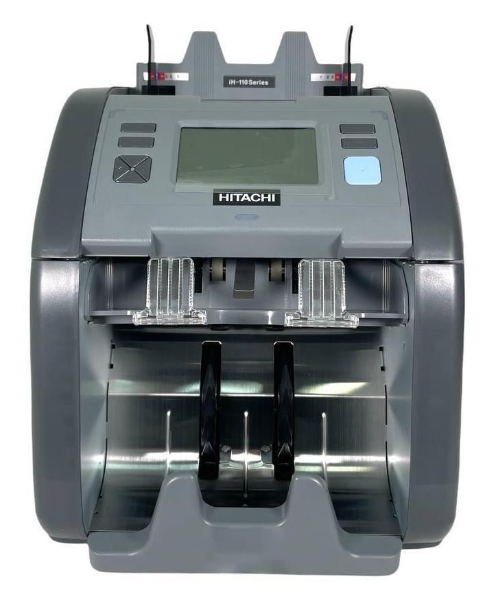 Счетчик банкнот Hitachi с детекцией номинала и проверкой на фальшь (IH-110)
