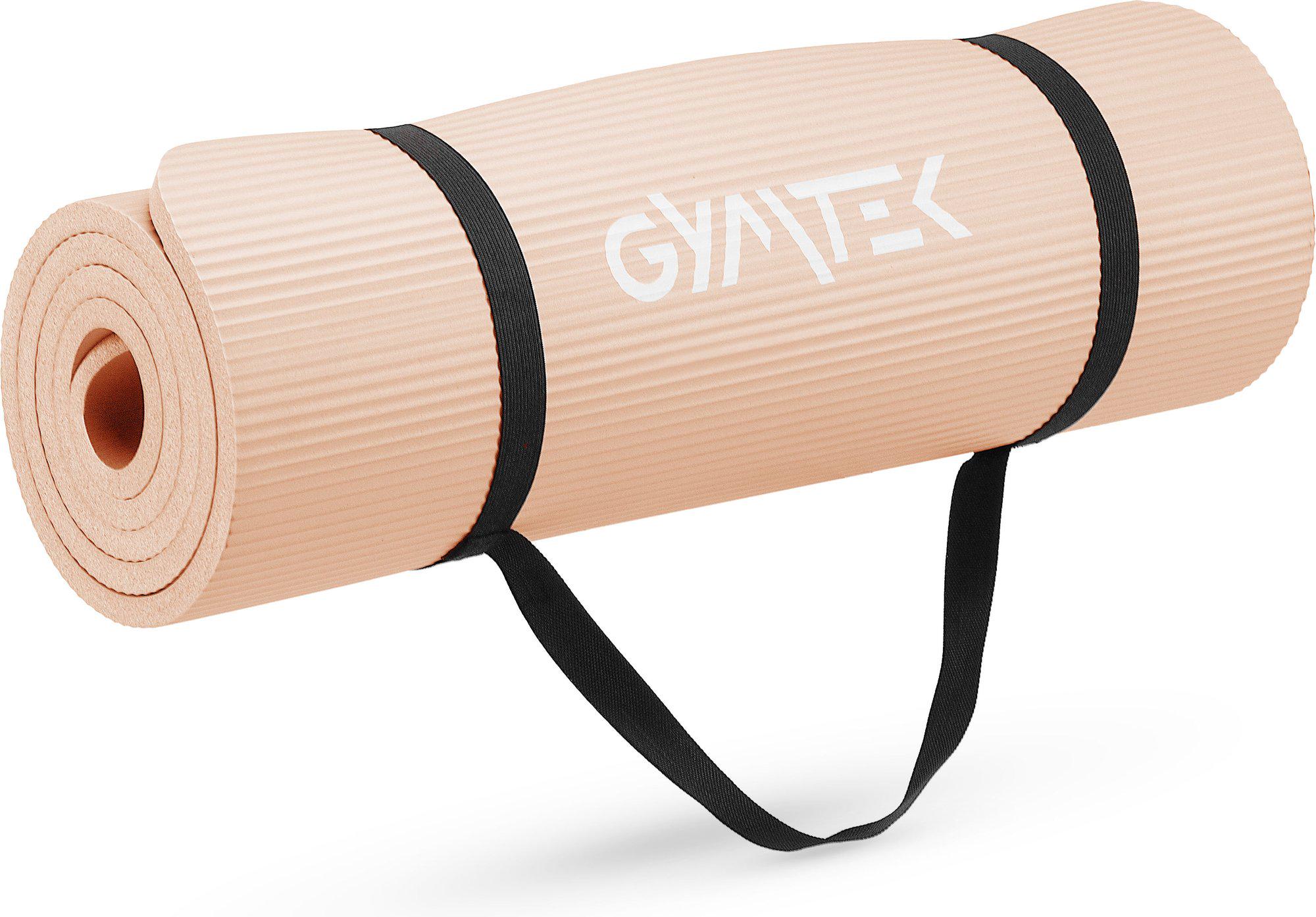 Килимок для фітнесу та йоги Gymtek NBR 1,5 см Персиковий (30496565) - фото 6 Килимок для фітнесу та йоги Gymtek NBR 1,5 см Персиковий (30496565) - фото 6