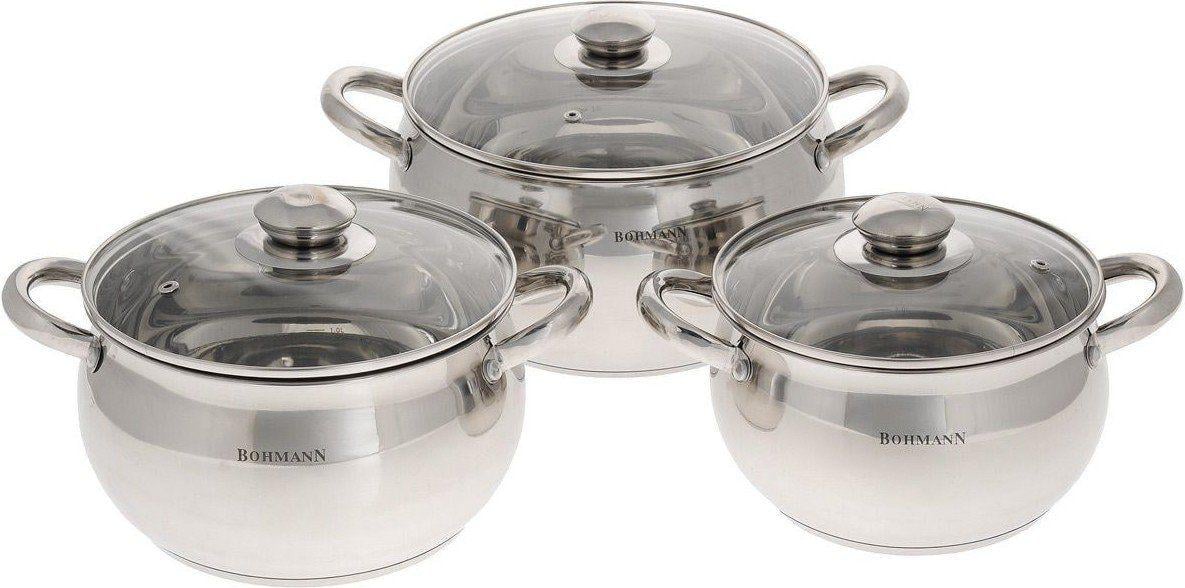 Набор кастрюль Bohmann BH 0503 (57656) Набор кастрюль Bohmann BH 0503 (57656)