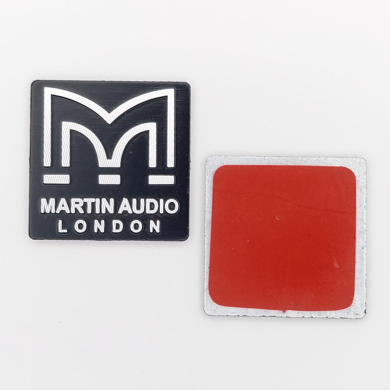 Эмблема Martin Audio на сетку динамика 2,5х2,5 см (1759778201)