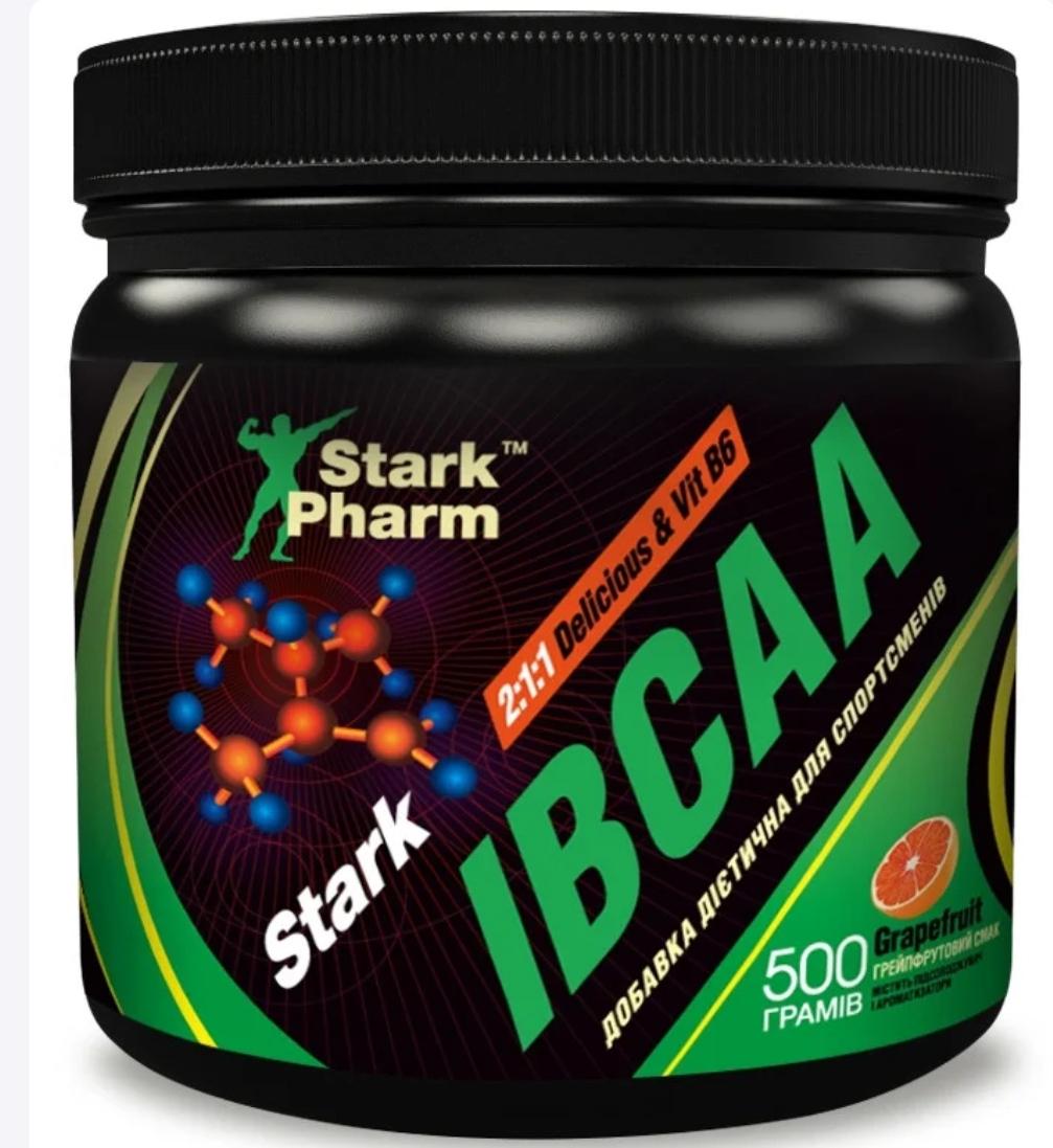 Амінокислота Stark Pharm IBCAA 2-1-1 & Vit B6 грейпфрут 500 г