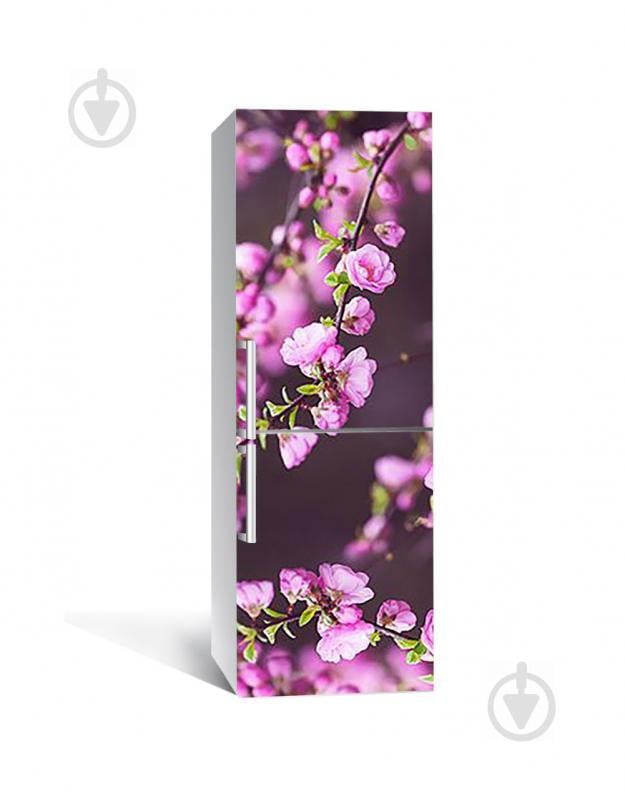 Наклейка на холодильник  Zatarga  "Цветущие ветки 3Д"  650х2000 мм
