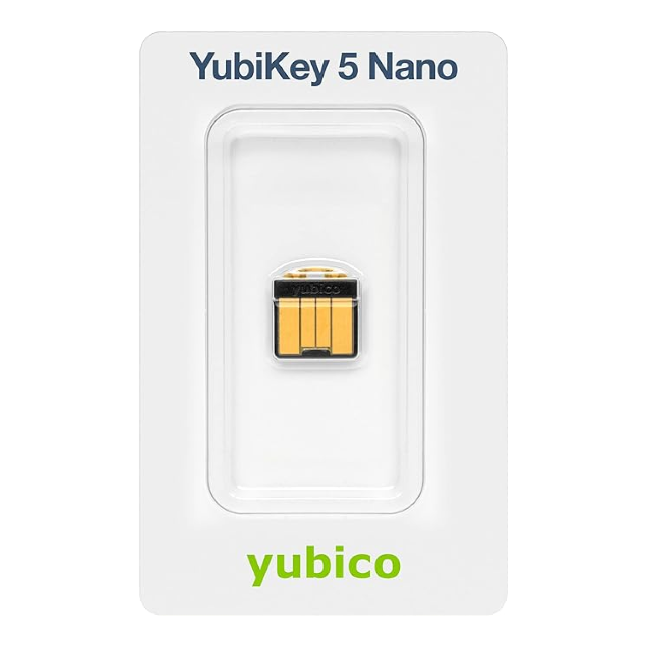 Апаратний ключ безпеки YubiKey 5 Nano USB-A (Yubi5-NanoA)