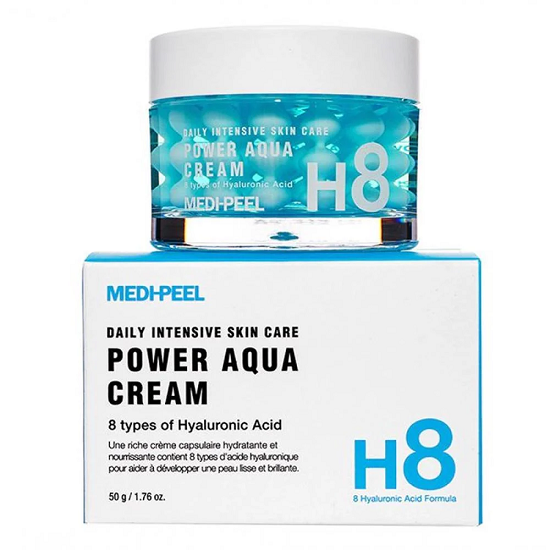 Крем для лица в шариках для увлажнения кожи MEDI-PEEL Power Aqua Cream 50 г (20221000) - фото 1