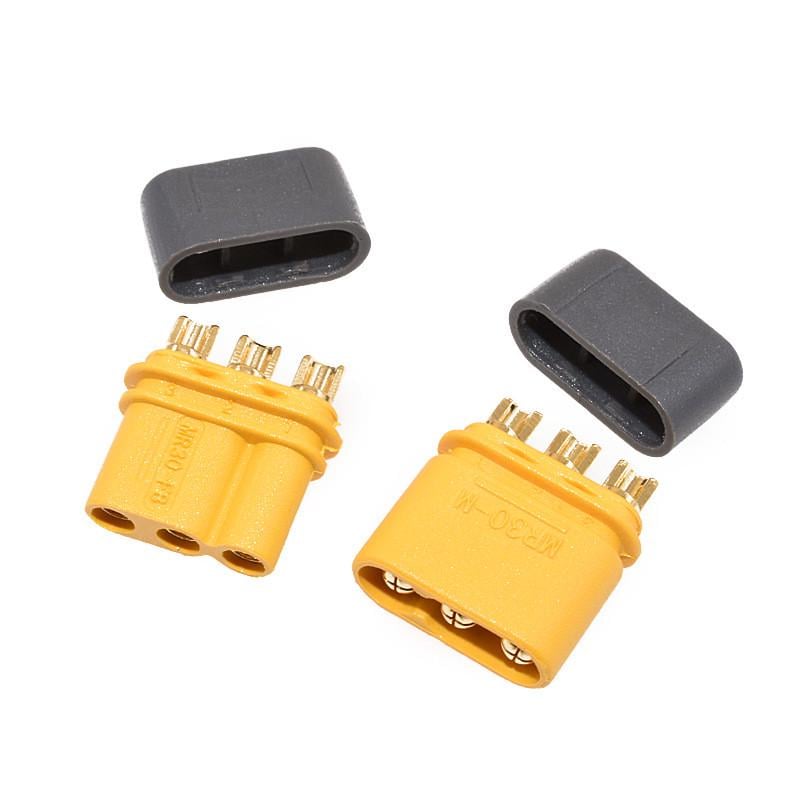 Конектор Amass MR30-M/F вилка/розетка трижильний високотемпературний (2475899483) - фото 2 Конектор Amass MR30-M/F вилка/розетка трижильний високотемпературний (2475899483) - фото 2