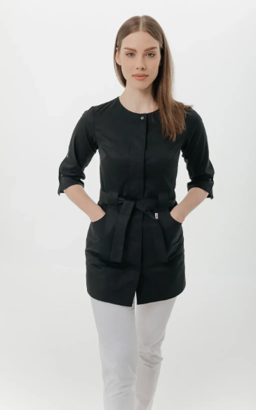 Халат-туника Касабланка р. 46 Черный (434445-46)