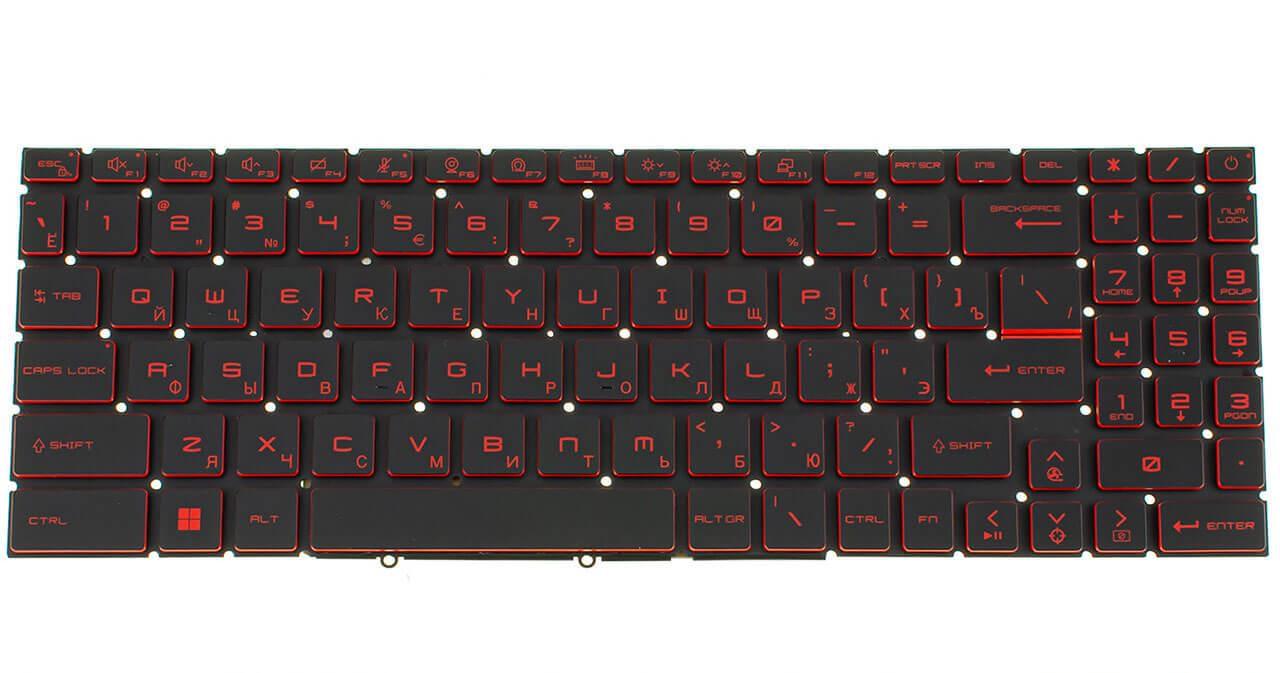 Клавиатура для ноутбука MSI MS-17L1 подсветка клавиш (MSI_GV66)