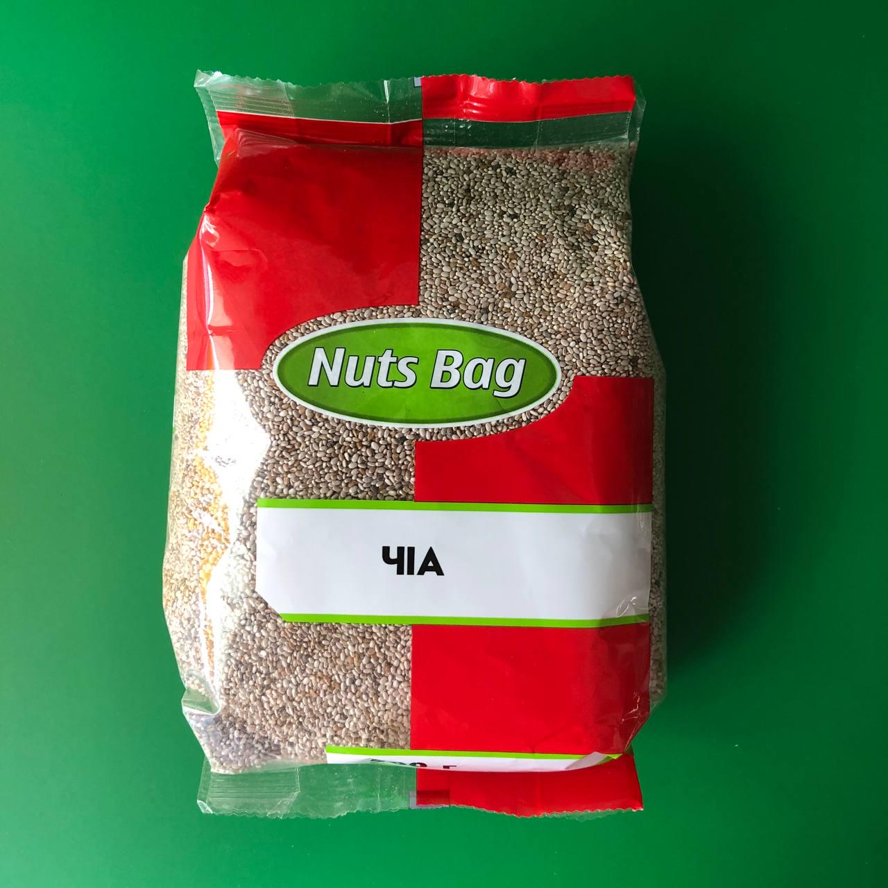 Чіа насіння Nuts Bag світле натуральне 500 г (Chia-w-NB-500) - фото 5