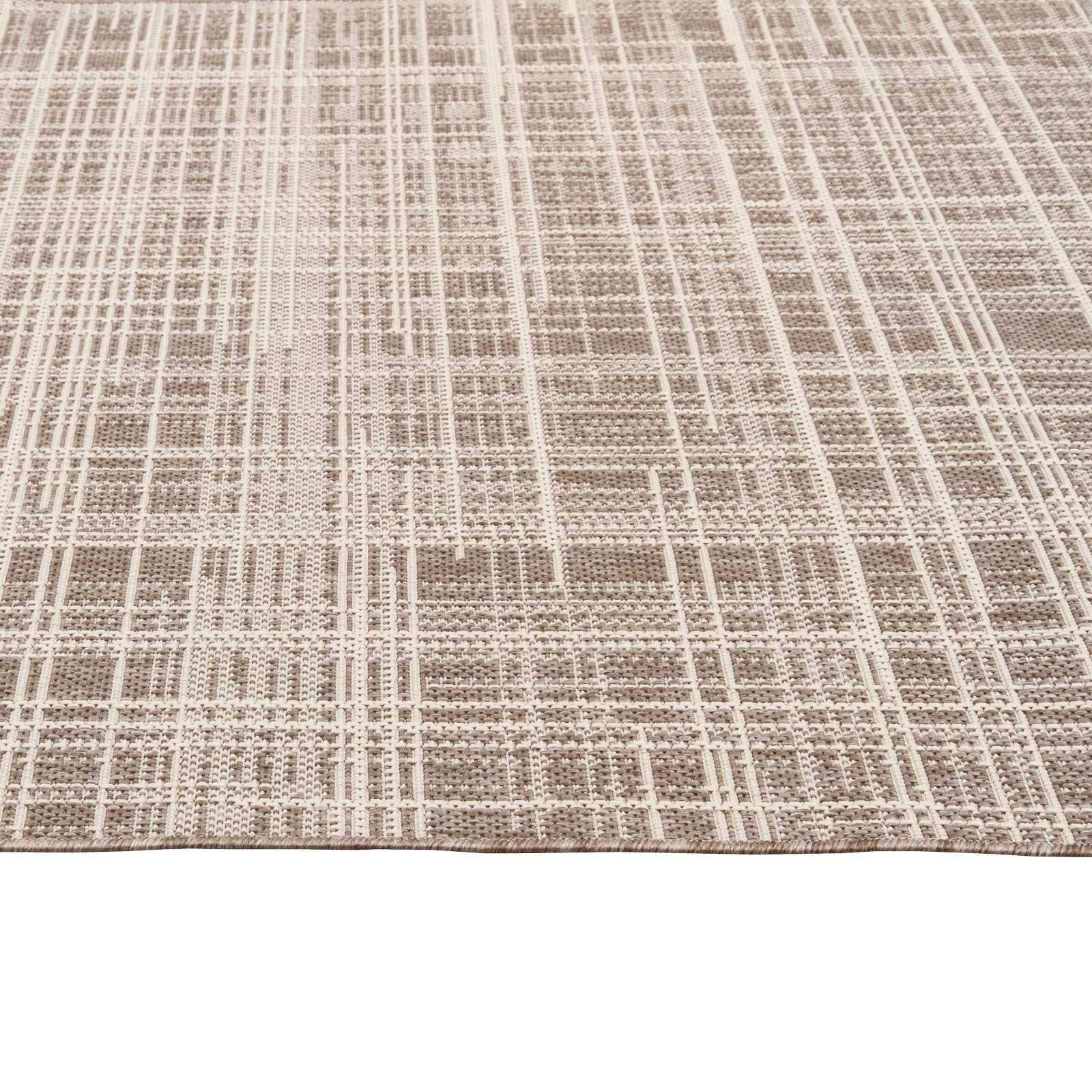 Килим безворсовий на гумовій основі DAKARIA Karat Flex Run 19171/111 1,20x1,70 м Бежевий (00-00010928) - фото 4