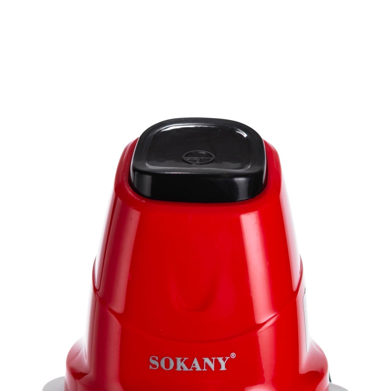 Чоппер измельчитель Sokany SK-06009R кухонный электрический 250 Вт с чашей 0,7 л (SK-06009R) - фото 4
