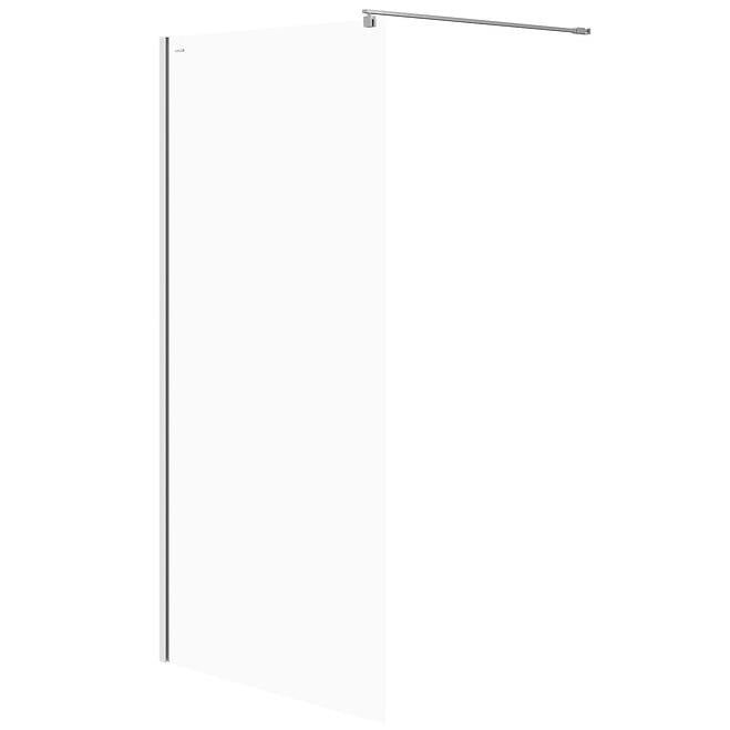 Душова стінка з тримачем Cersanit Mille Walk-in S161-002 120x200 см профиль Хром (174511) Душова стінка з тримачем Cersanit Mille Walk-in S161-002 120x200 см профиль Хром (174511)