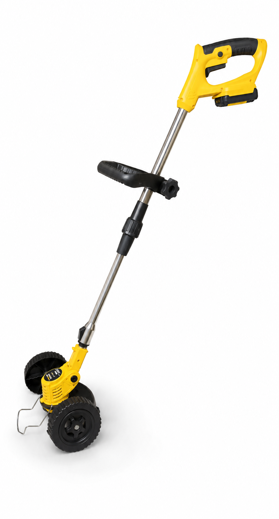 Триммер садовый аккумуляторный бесщеточный KRAFFTEC Germany AZ-144 48V 6 Ah PRO Желтый Триммер садовый аккумуляторный бесщеточный KRAFFTEC Germany AZ-144 48V 6 Ah PRO Желтый