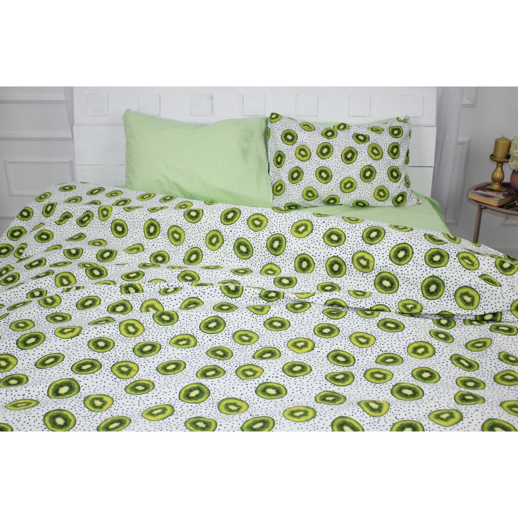 Комплект постельного белья MirSon Ranforce Elite 17-0523 Kiwi Бязь семейный 160x220 см (2200004733142)