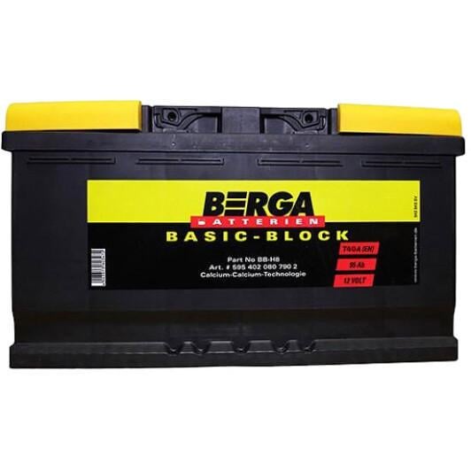 Аккумулятор автомобильный BERGA Basic Block 6СТ-95 Ah АзЕ 800A EN 595402079 (28284)