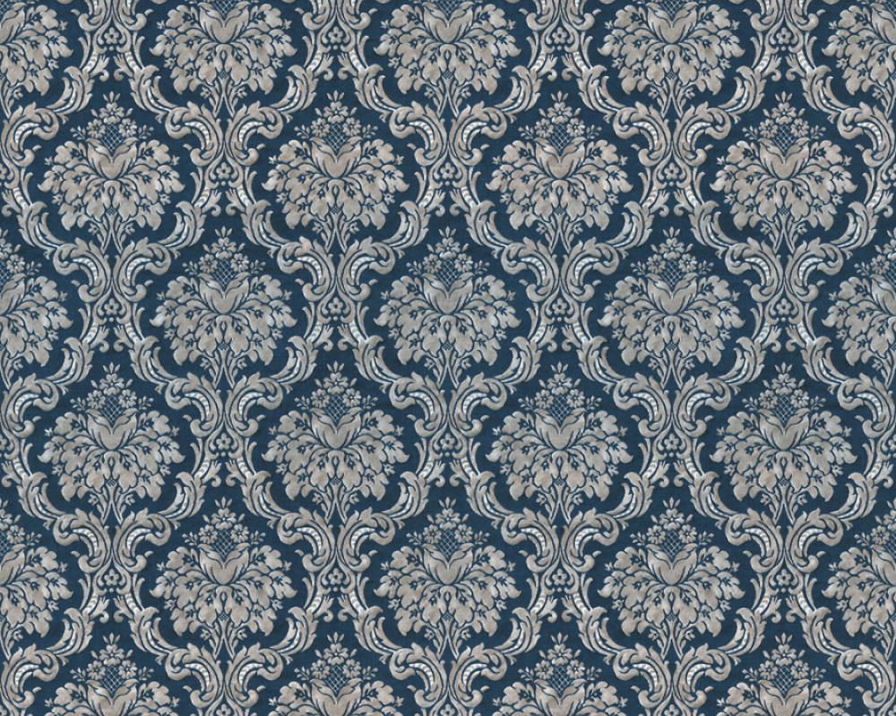 Обои виниловые на флизелиновой основе A.S.creation Mirable 36697-3 Синий/Серый