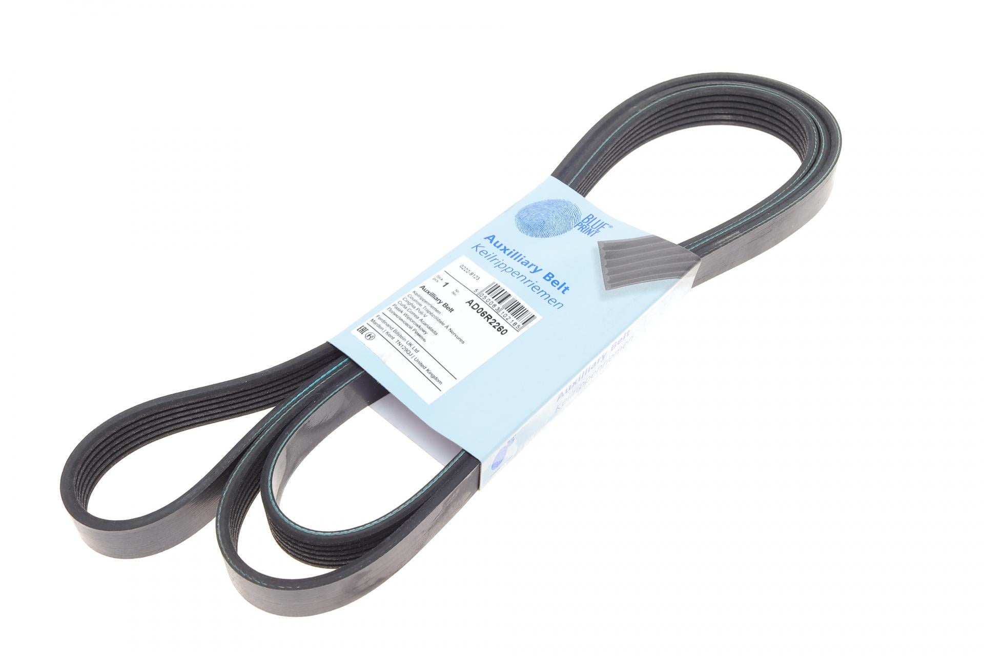 Ремінь генератора BLUE PRINT MB Sprinter CDI -AC з обводним роликом/Lexus SC 4.3 01-10 (AD06R2260)