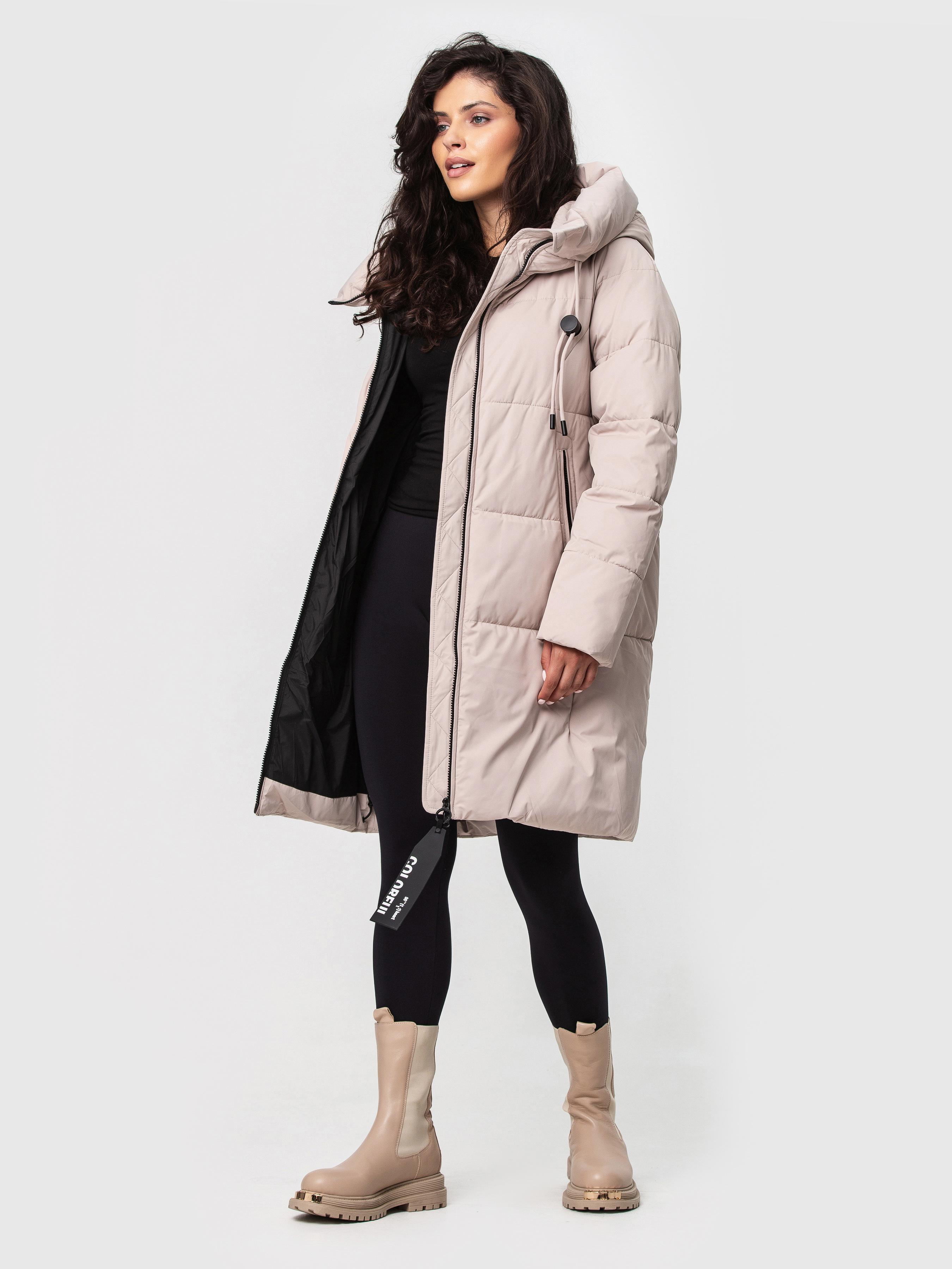 Куртка зимова Towmy XL Молочний (2168-1) - фото 3