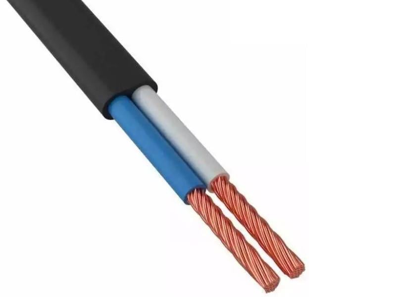 Кабель ШВВП 2х1 мм² 1 м Черный (5048)