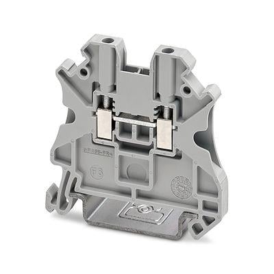 Клемма проходная винтовая Phoenix Contact UT 1,5 1000 В 17,5 А 0,14-1,5 мм² Серый (1452265)