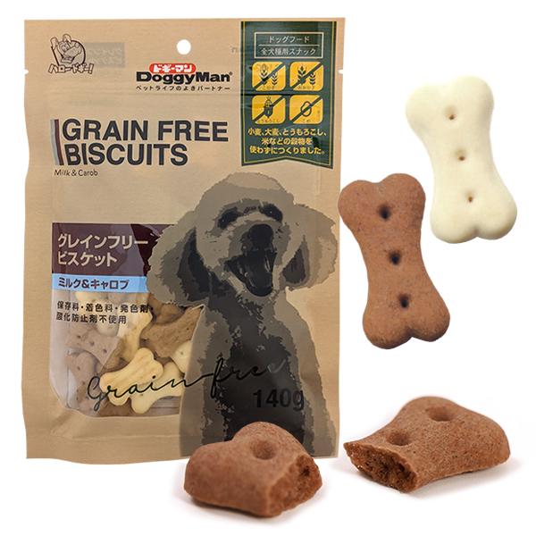 Лакомство для собак DoggyMan Biscuits Milk&Carob бисквит молоко кэроб беззерновое печенье (82346)