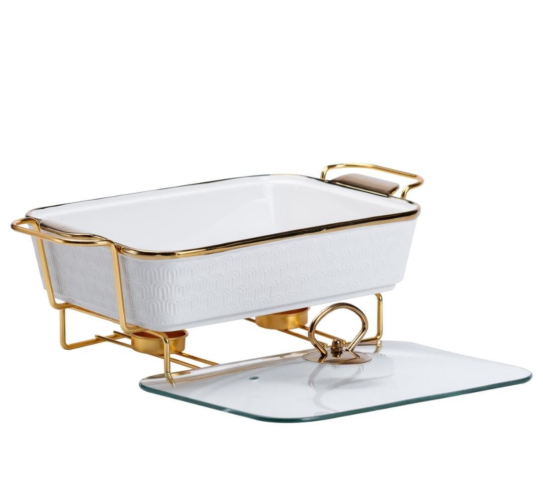 Марміт YIWU HP1015 порцеляновий 2 л 40×23×12 см Білий (HP1015) - фото 3 Марміт YIWU HP1015 порцеляновий 2 л 40×23×12 см Білий (HP1015) - фото 3