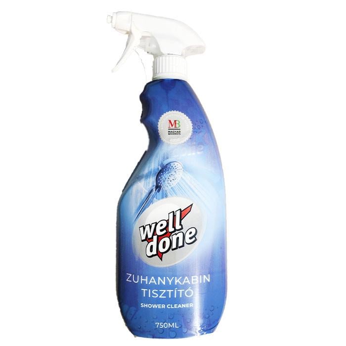 Чистящее средство душевых кабин Well Done Shower Cleaner 750 мл (1886995734)
