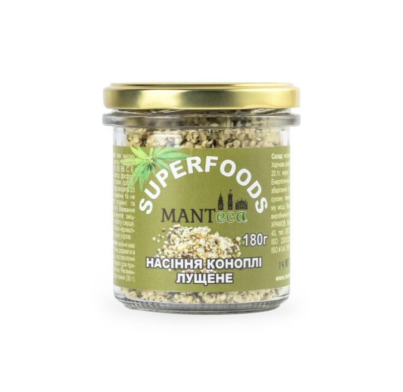 Семена конопли чистые Manteca 180 г (12700343)