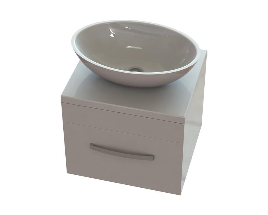 Тумба Адель з умивальником Фієста А100 Білий глянець (1882347639)