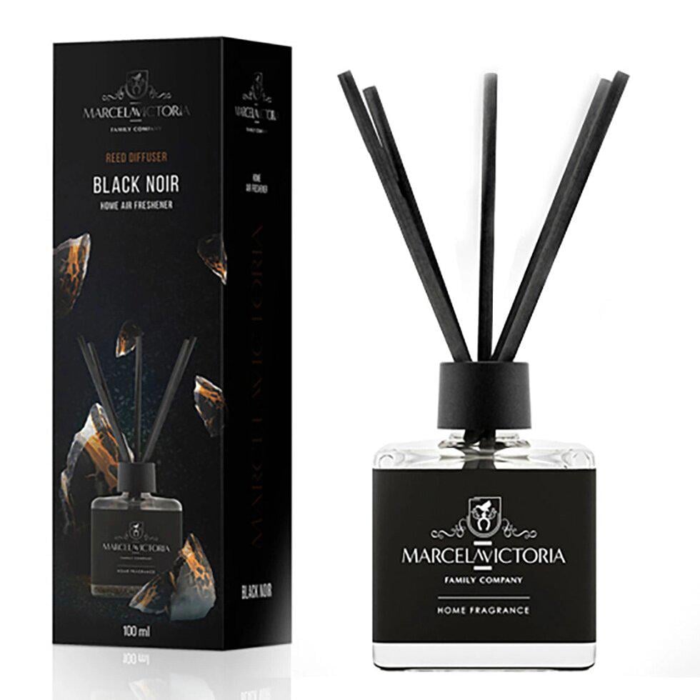 Ароматизатор жидкий для авто/дома/офиса Tasotti Reed diffuser Black Noir 100 мл