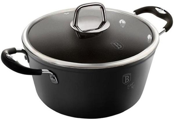 Каструля Berlinger Haus Black Professional Line 2,5 л з титановим покриттям (BH-6122)