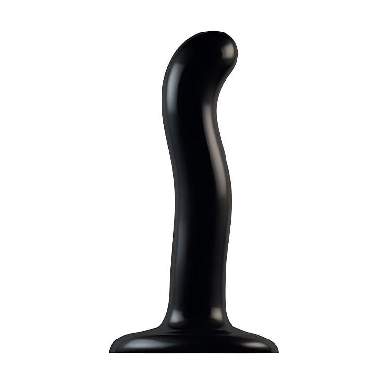 Насадка для страпону Strap-On-Me P&G-Spot Dildo S 16,4 см Чорний (36456)