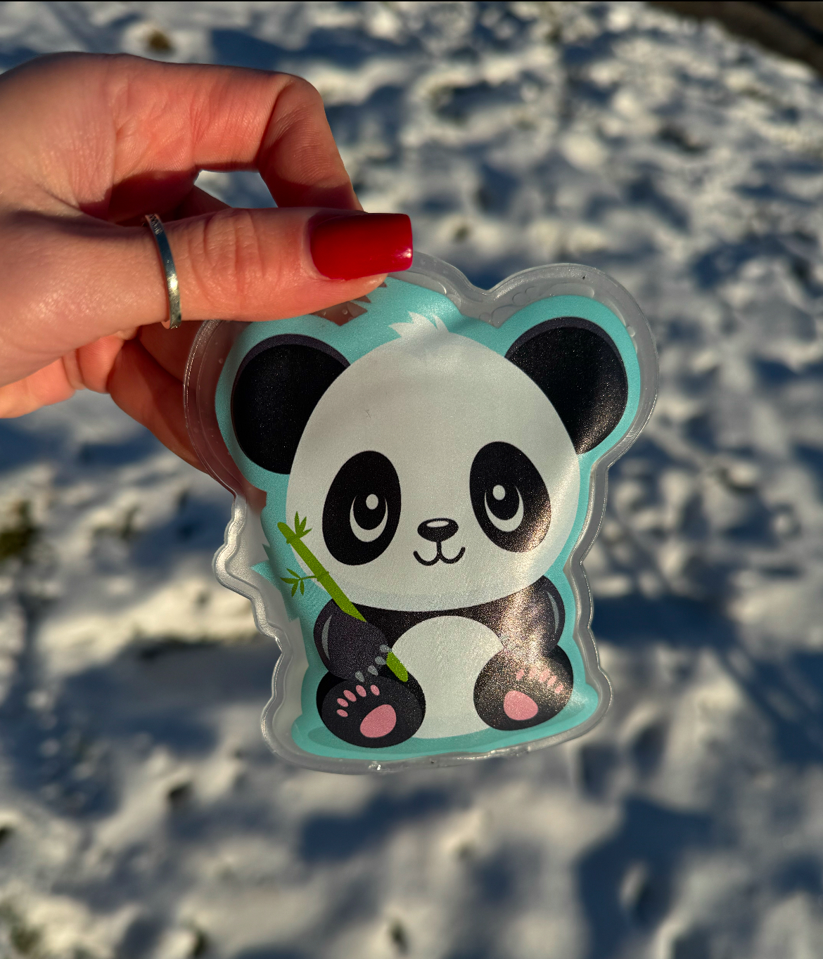 Грілка для рук багаторазова сольова МК Cosmetics Hand Warmer Панда - фото 2