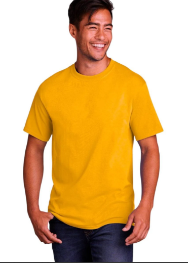 Футболка унісекс FRUIT OF THE LOOM бавовна Жовтий (28266030) - фото 4 Футболка унісекс FRUIT OF THE LOOM бавовна Жовтий (28266030) - фото 4