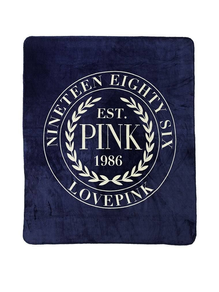 Плед Victoria's Secret Cozy-Fleece Blanket флісовий Синій (23120782) - фото 1