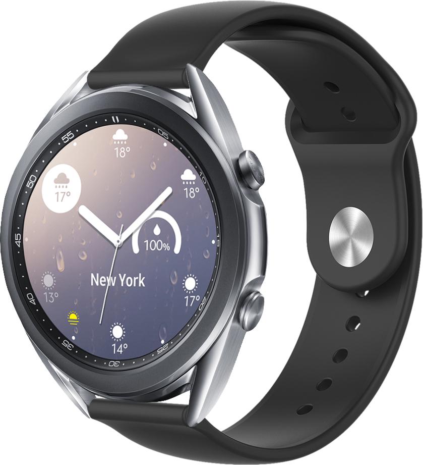 Ремешок Base для Galaxy Watch 3 41 мм Black (18885)
