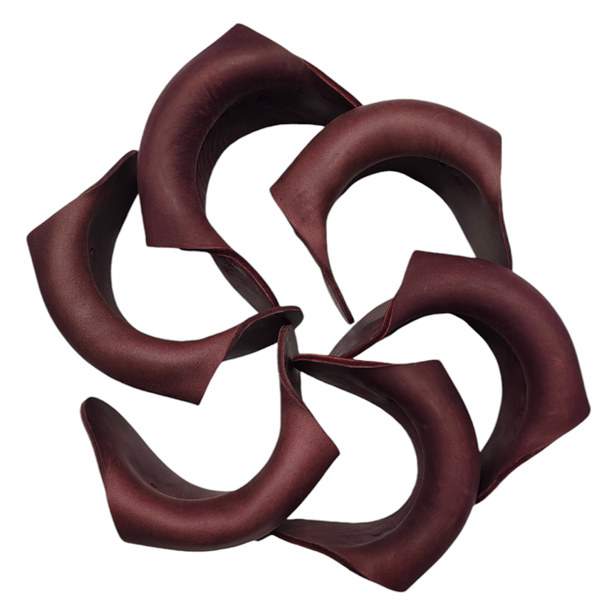 Накиды для луз кожаные 6 шт. Бордовый (2330185951)