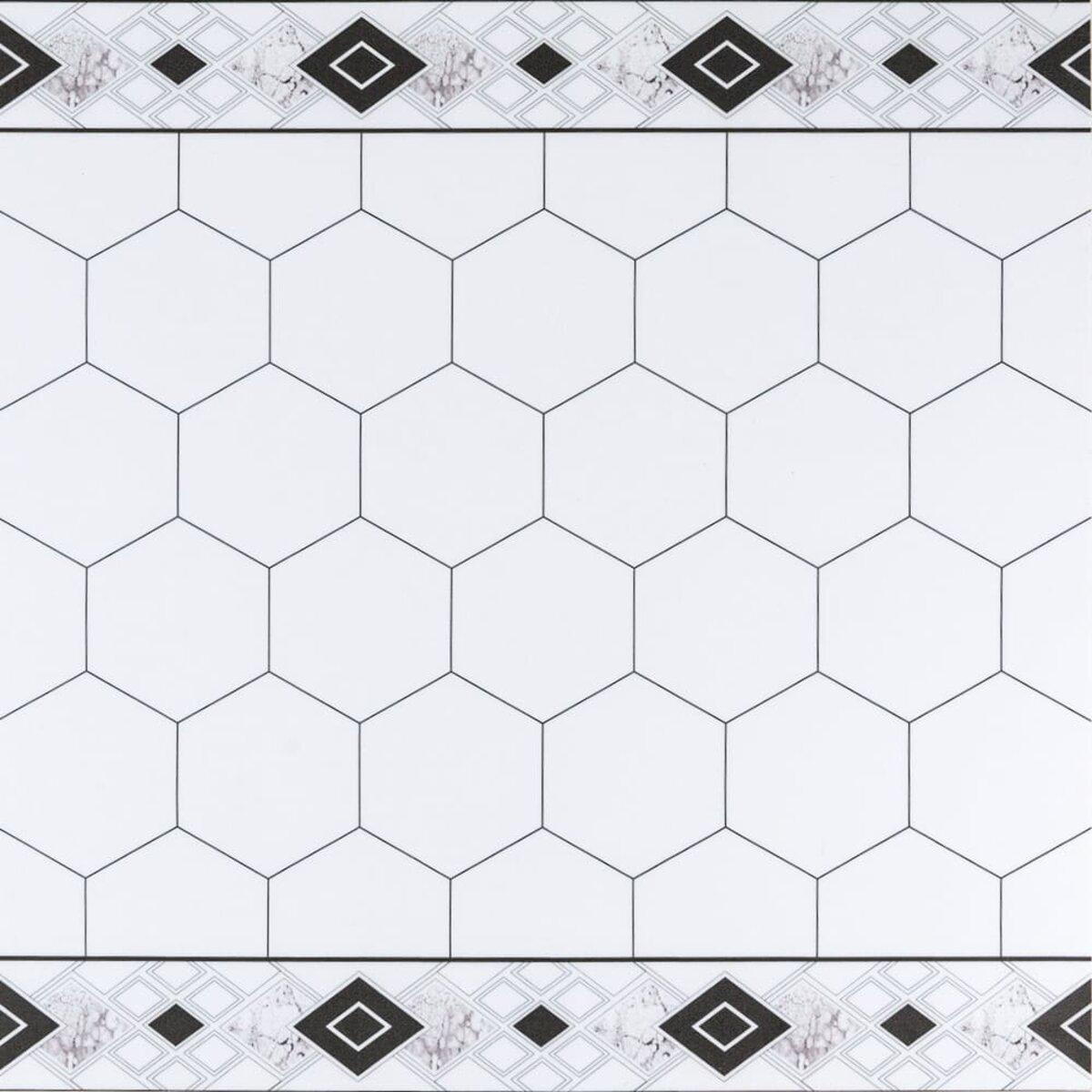 Плитка вінілова самоклейна матова 600х600х1,5 мм (SW-00001884)