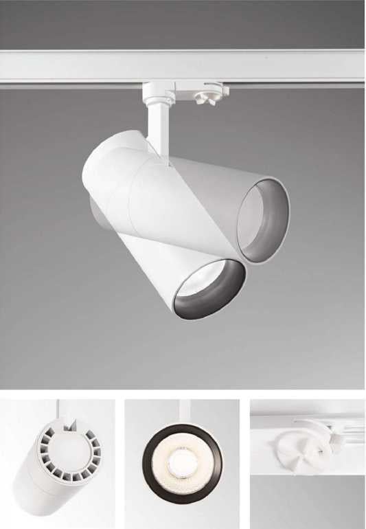 Светильник трековый Ideal Lux Quick 28 W Cri80 30° 4000K White (222639) - фото 2 Светильник трековый Ideal Lux Quick 28 W Cri80 30° 4000K White (222639) - фото 2